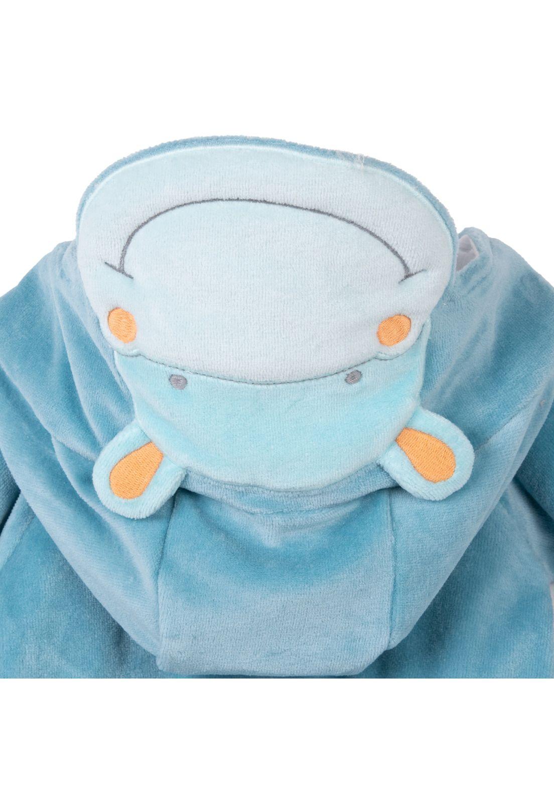 Osito Dizfraz de Plush Recién Nacido Niño Hipopótamo Celeste Pillin-3