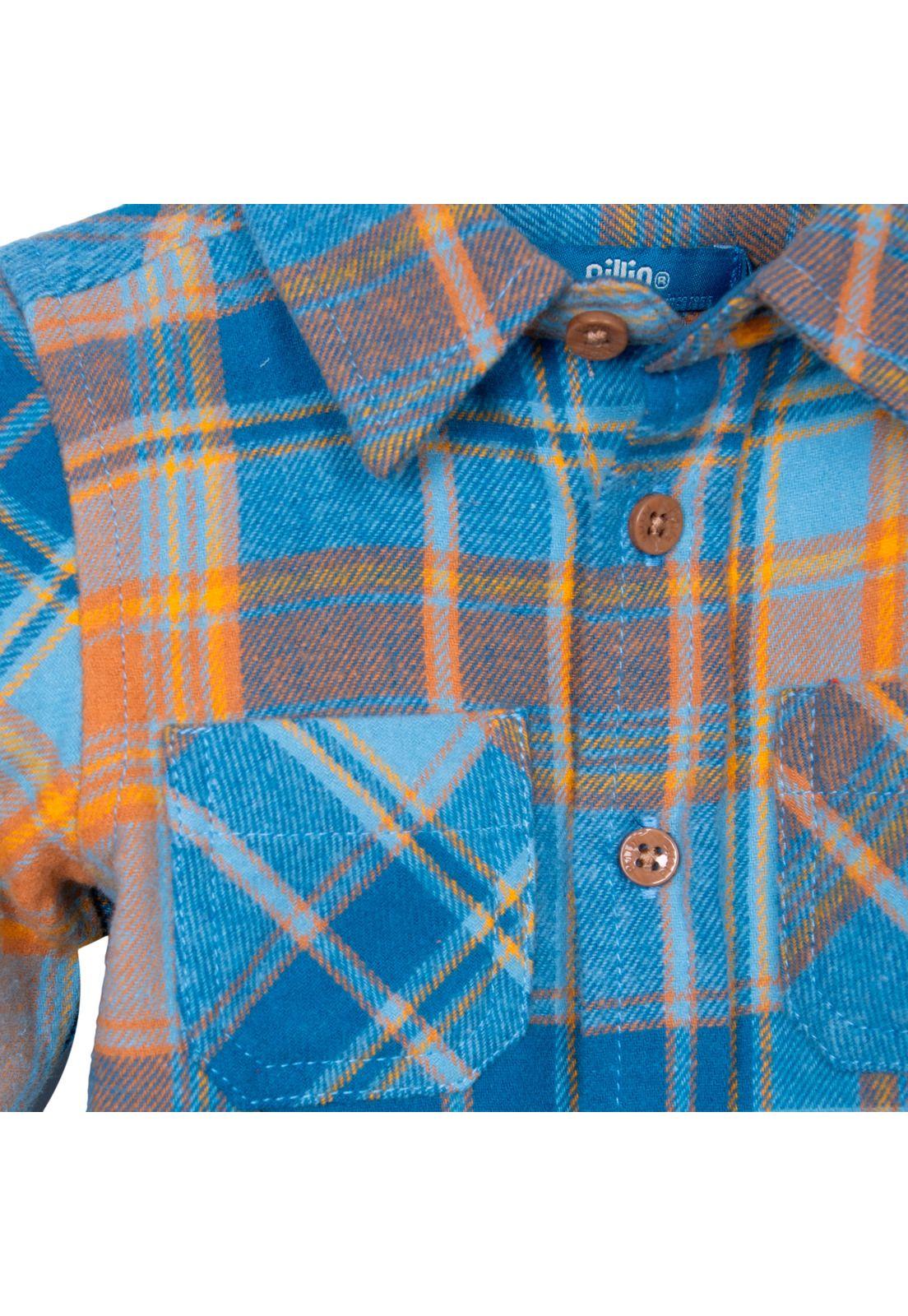Camisa  Azul Niño Pillin (PVD810-26AZU)-2