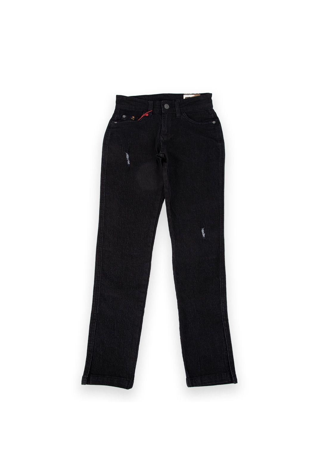 Jeans Niña Negro Pillin (TVA708-24NEG)-0