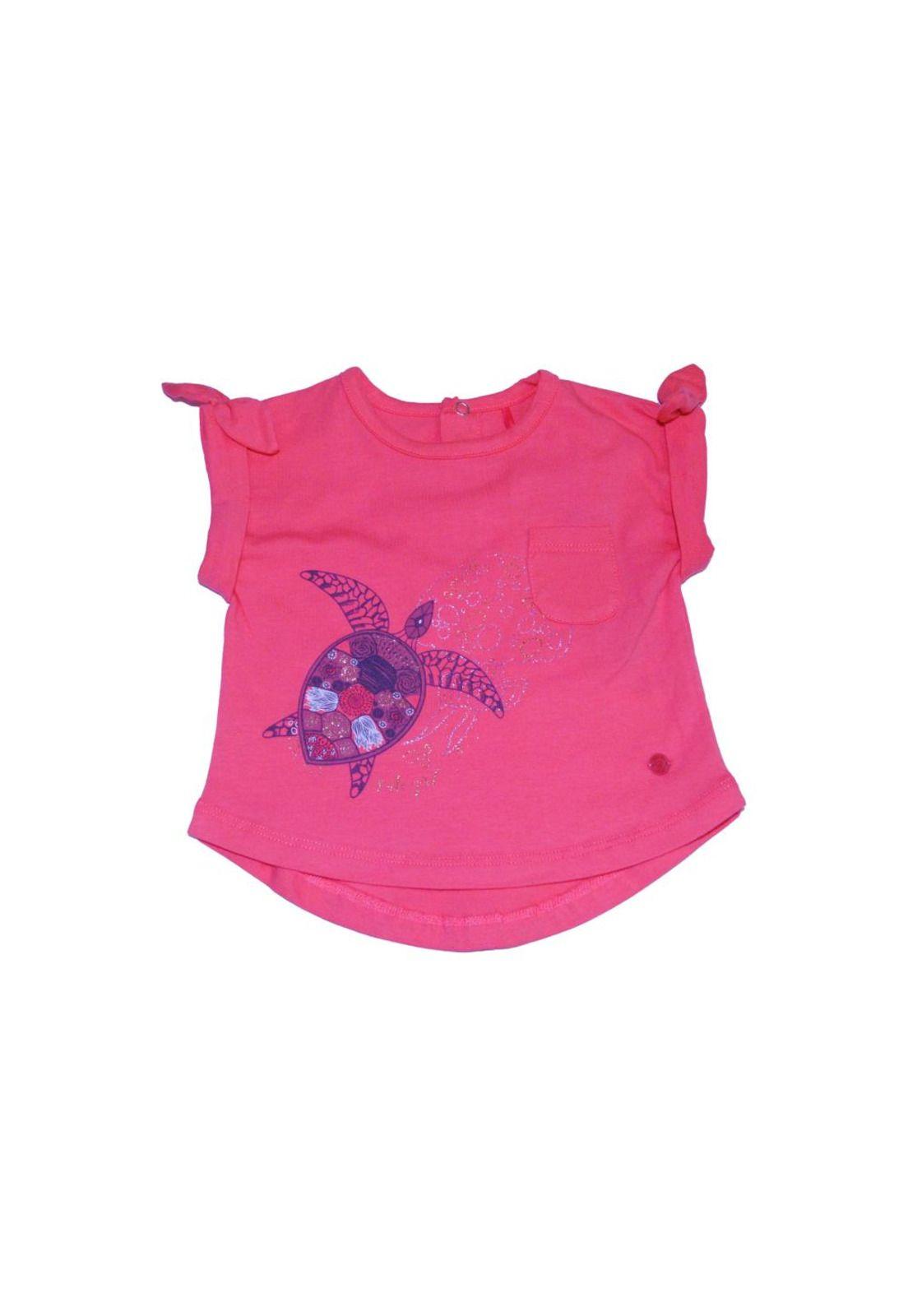 Polera Bebe Niña Coral Pillin-0