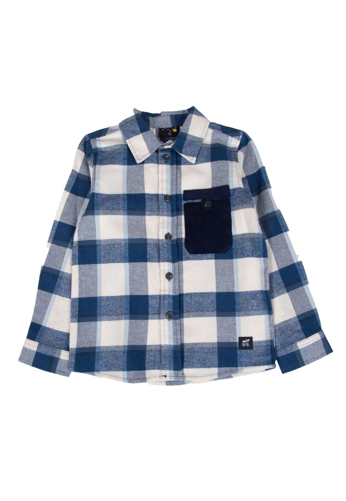 Camisa  Azul Pillin ( PVB815-25AZU )-0