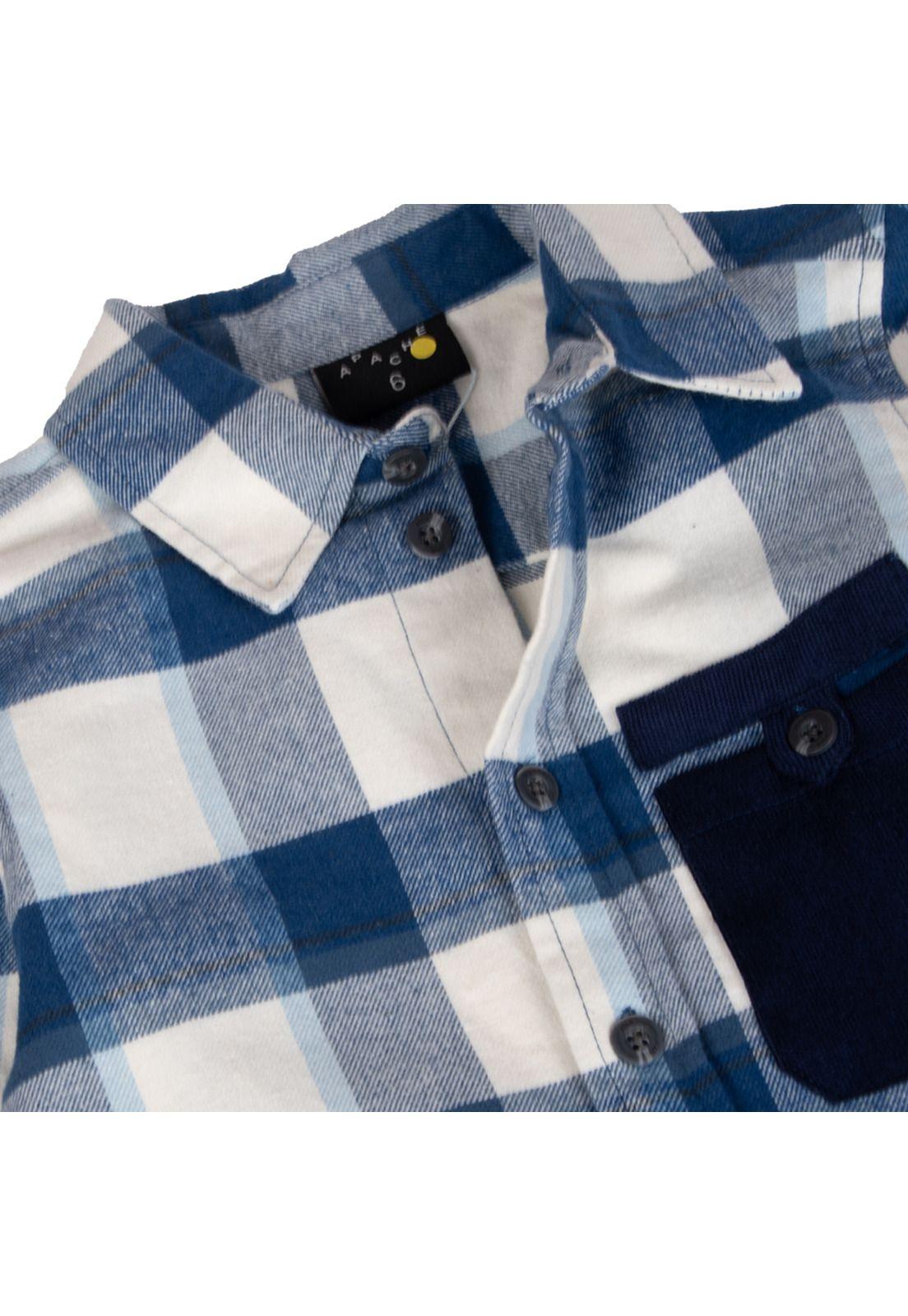 Camisa  Azul Pillin ( PVB815-25AZU )-2