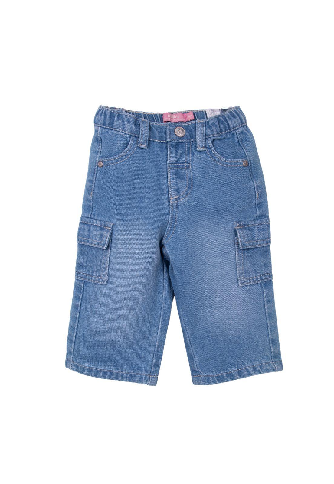Jeans  Azul Niña Pillin (PVD714-26DEN)-0