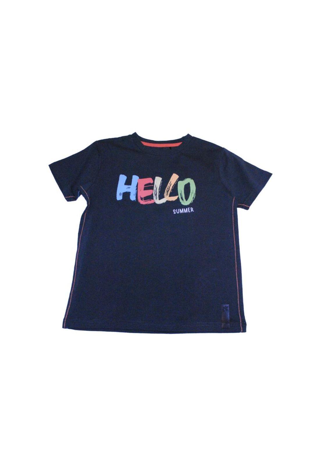 Polera Niño Gris oscuro Pillin-0