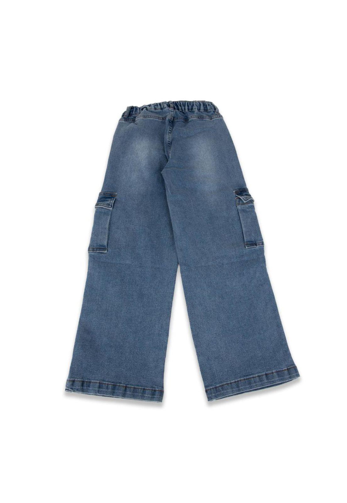 Jeans Niña Denim Pillin-2