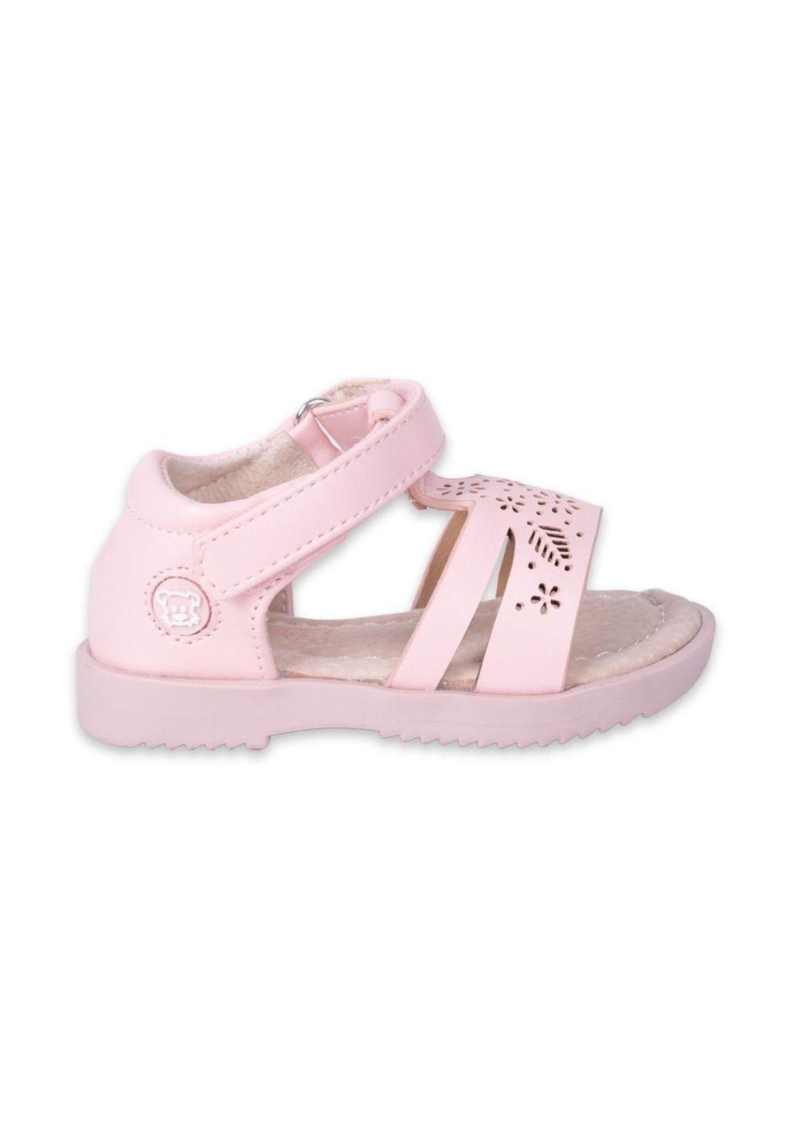 Sandalias Bebe Niña Rosado Pillin-2