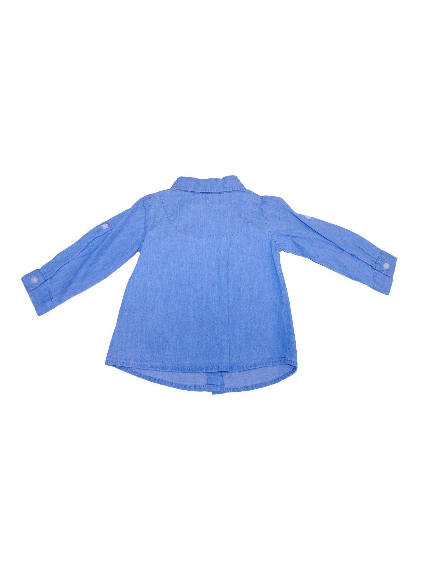 Camisa Bebe Niña Azul Pillin-3