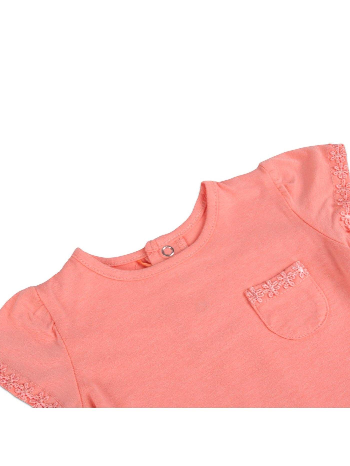 Polera Bebe Niña Naranja Pillin-1