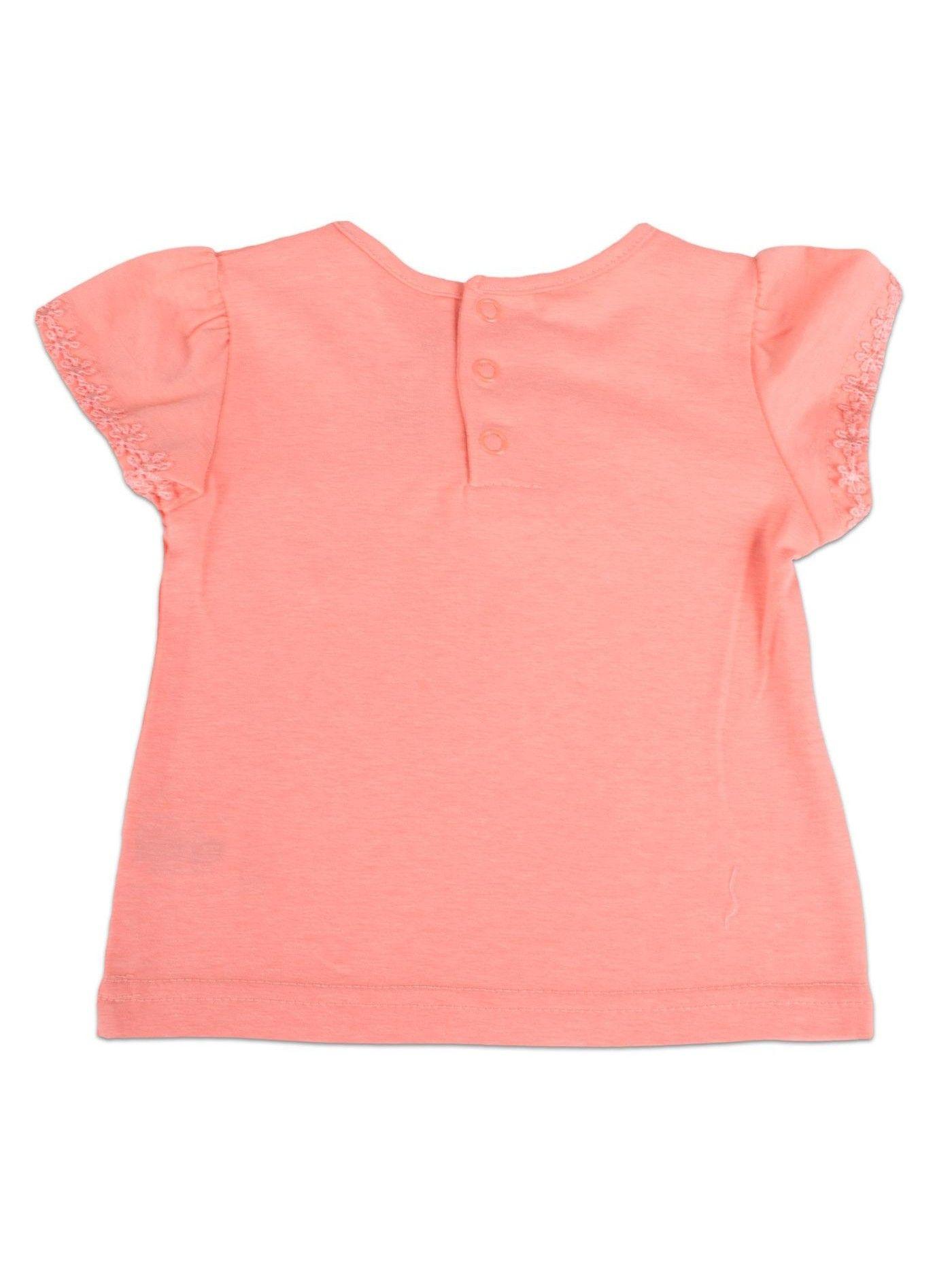 Polera Bebe Niña Naranja Pillin-3