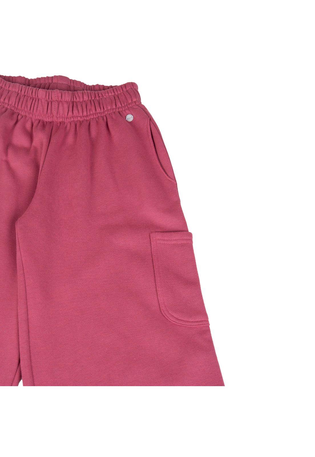 Pantalón Buzo  Rosado Pillin ( PVB504-25RSA )-2