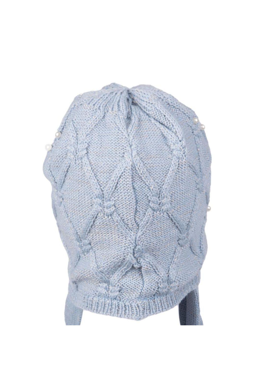Gorro Bebé Niña Gris Pillin-2