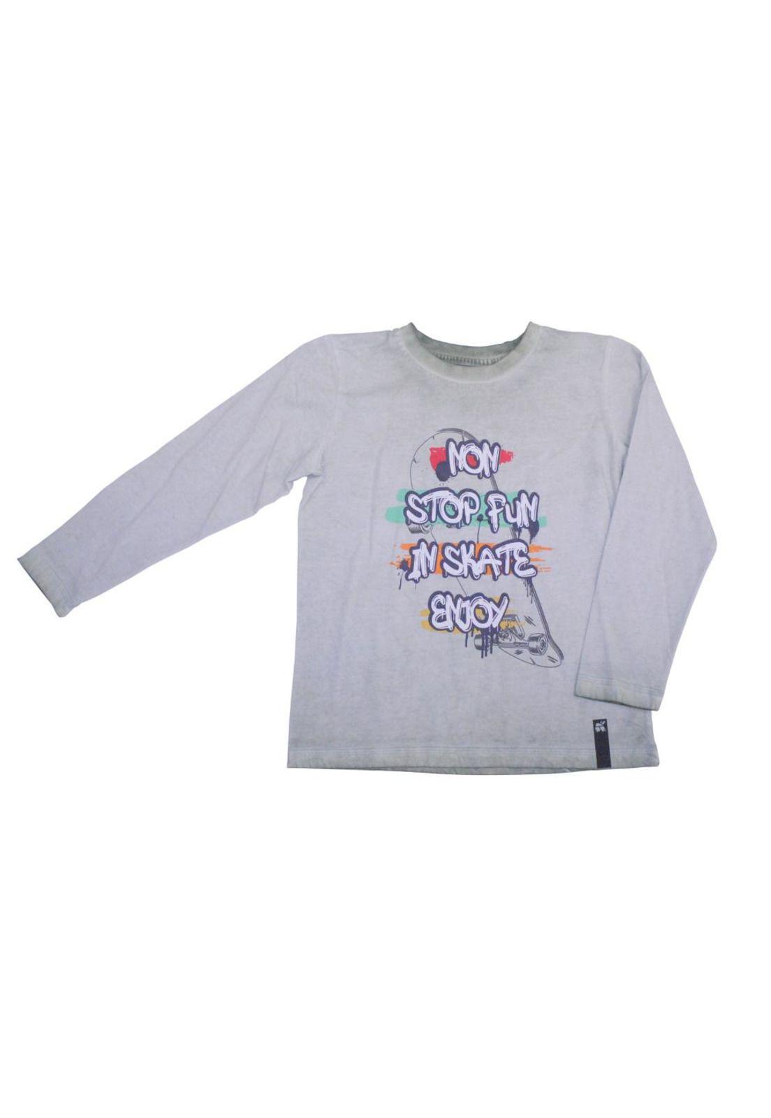 Polera Niño Verde Pillin-0