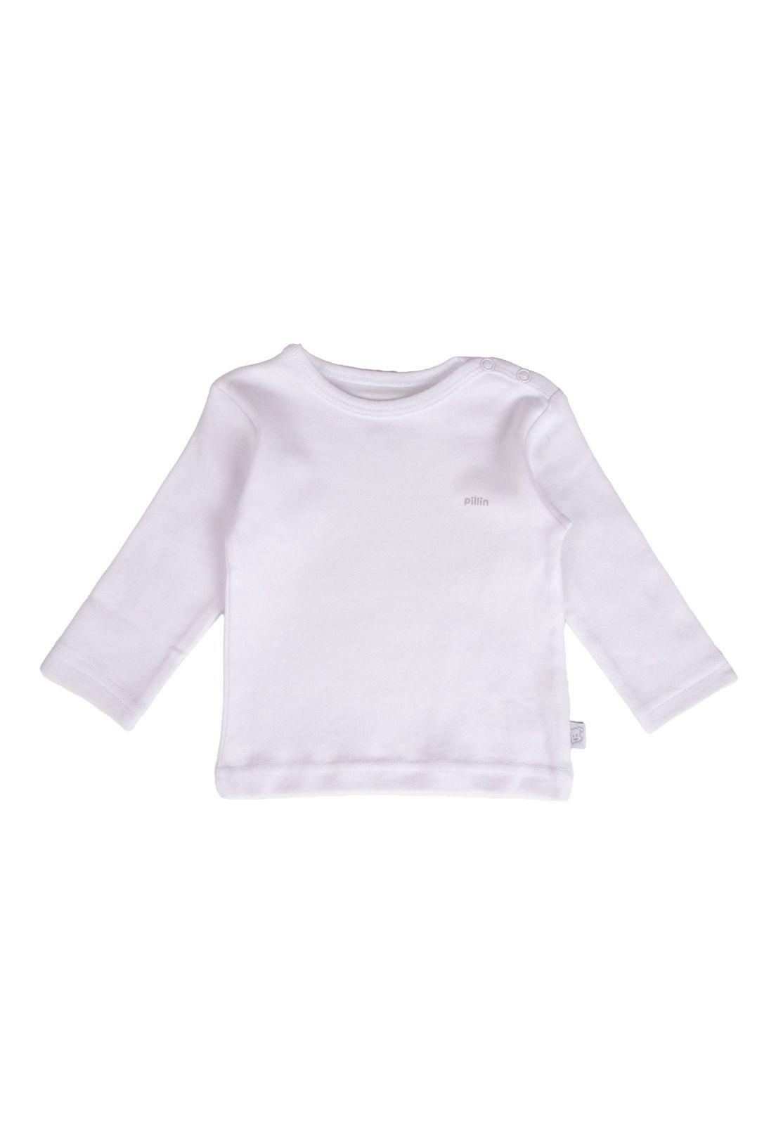 Camiseta Pack 2 pcs Blanco Pillin (PRB148-25BCO)-0