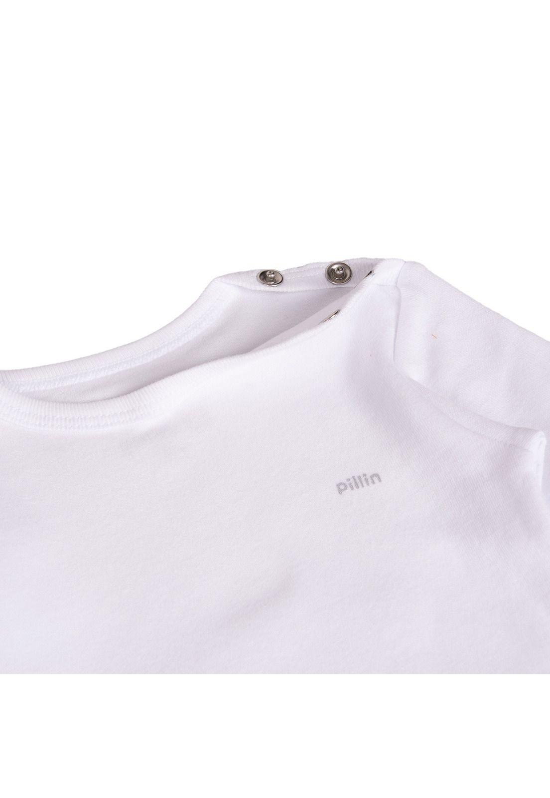 Camiseta Pack 2 pcs Blanco Pillin (PRB148-25BCO)-2
