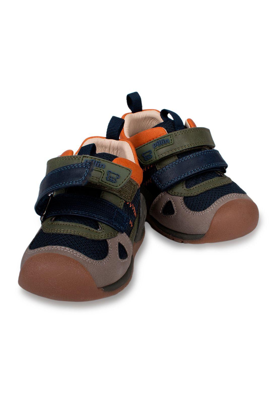 Zapato Clásico Niño Azul Pillin (PZD205-26AZU)-4