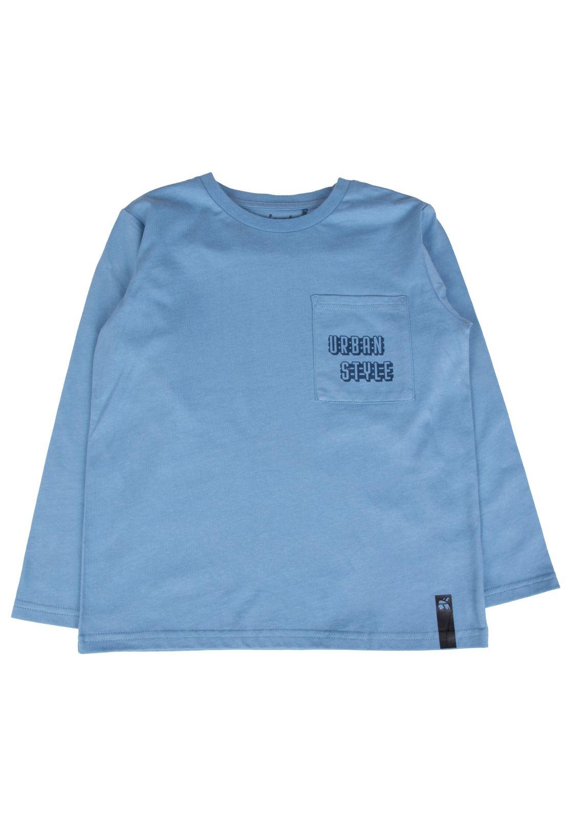 Polera Niño Azul Piedra Pillin (PVB602-25AZP )-0