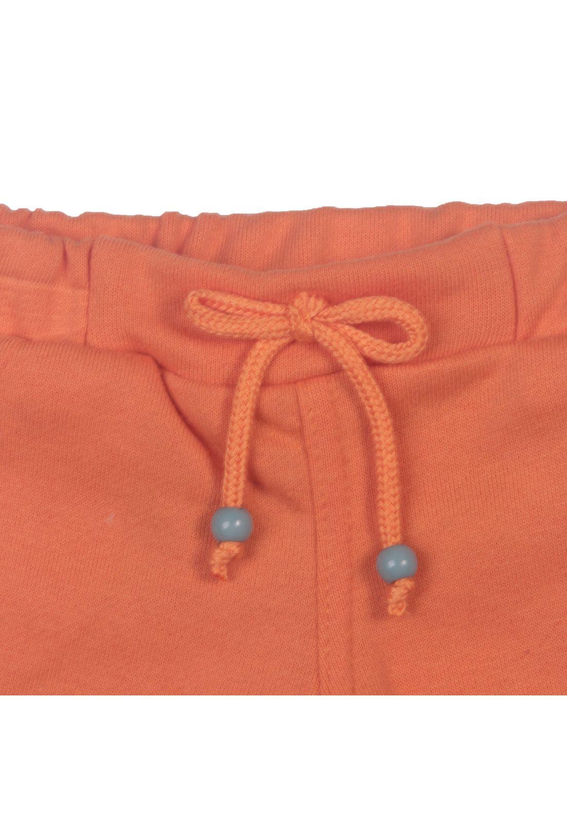 Short Bebe Niña Naranja Pillin-3