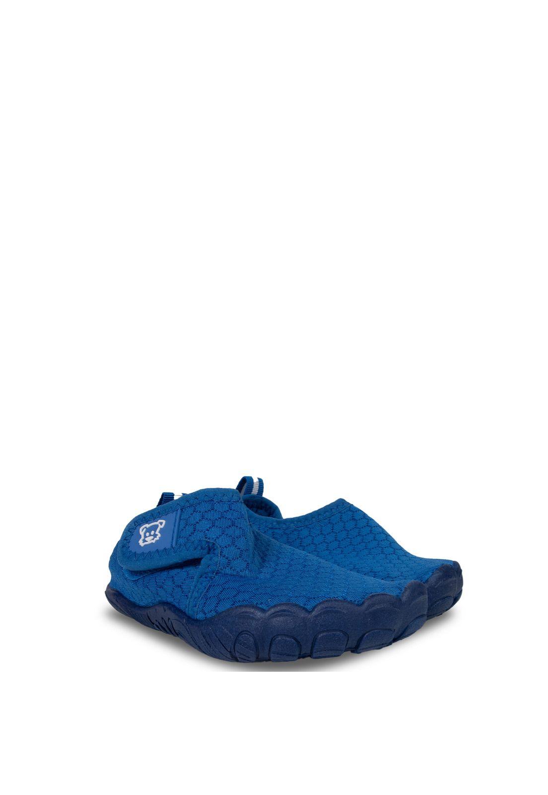 Zapatilla de Agua Bebé Niño con Velcro Azul Pillin-1