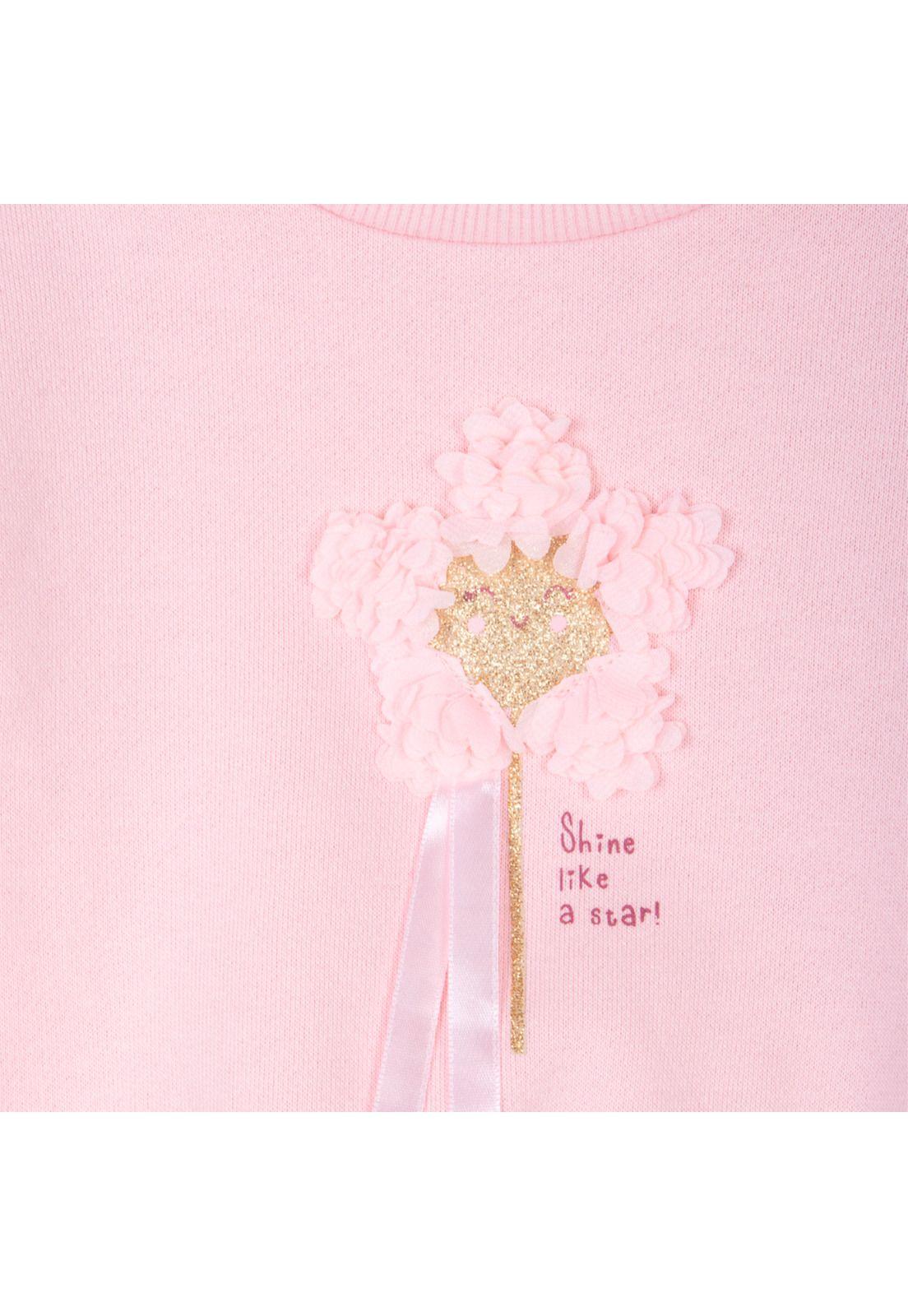 Polerón  Niña Rosado Pillin (PVD518-26ROS)-3