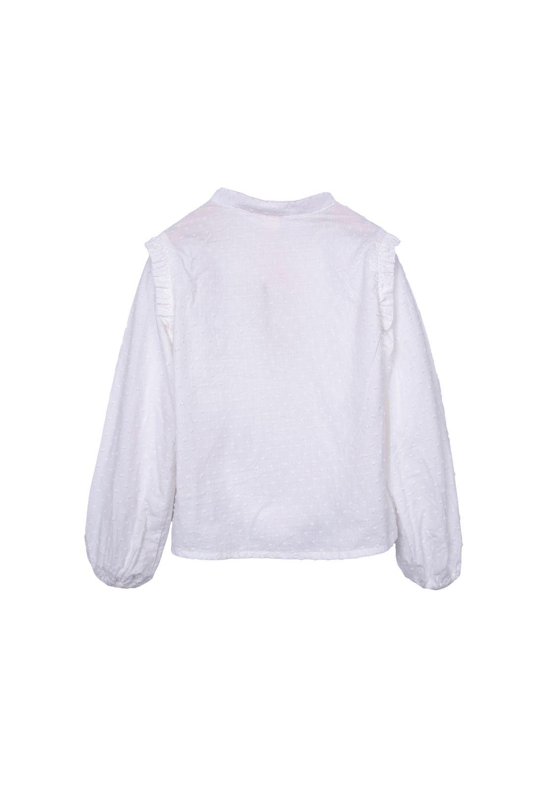 Blusa  Blanco Niña Pillin (PVD803-26BCO)-1