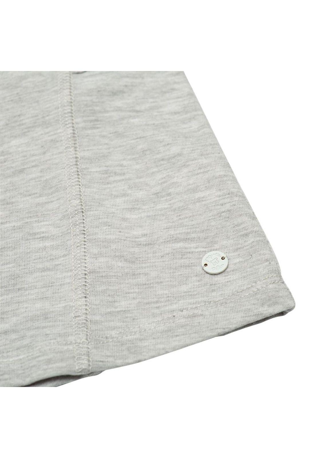 Polera Bebé Niña Gris Claro Pillin-2