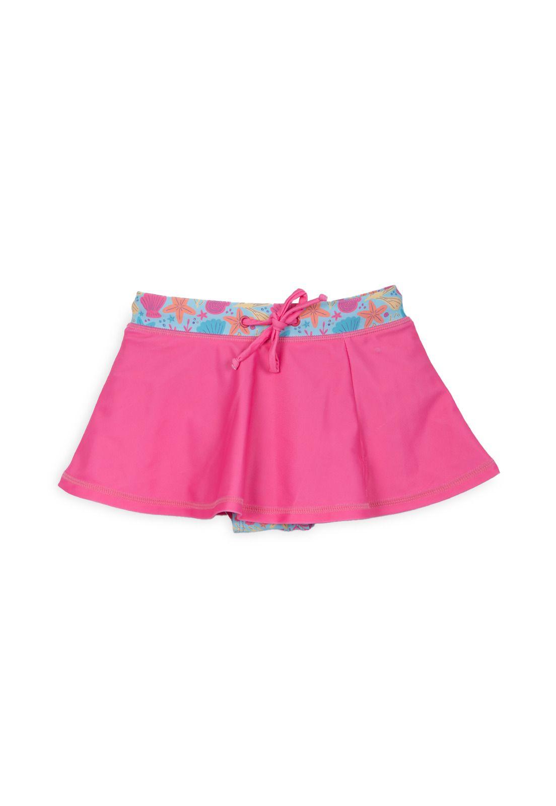 Traje de Baño Bebé Niña 2 Piezas Protección UV Fucsia Pillin-2