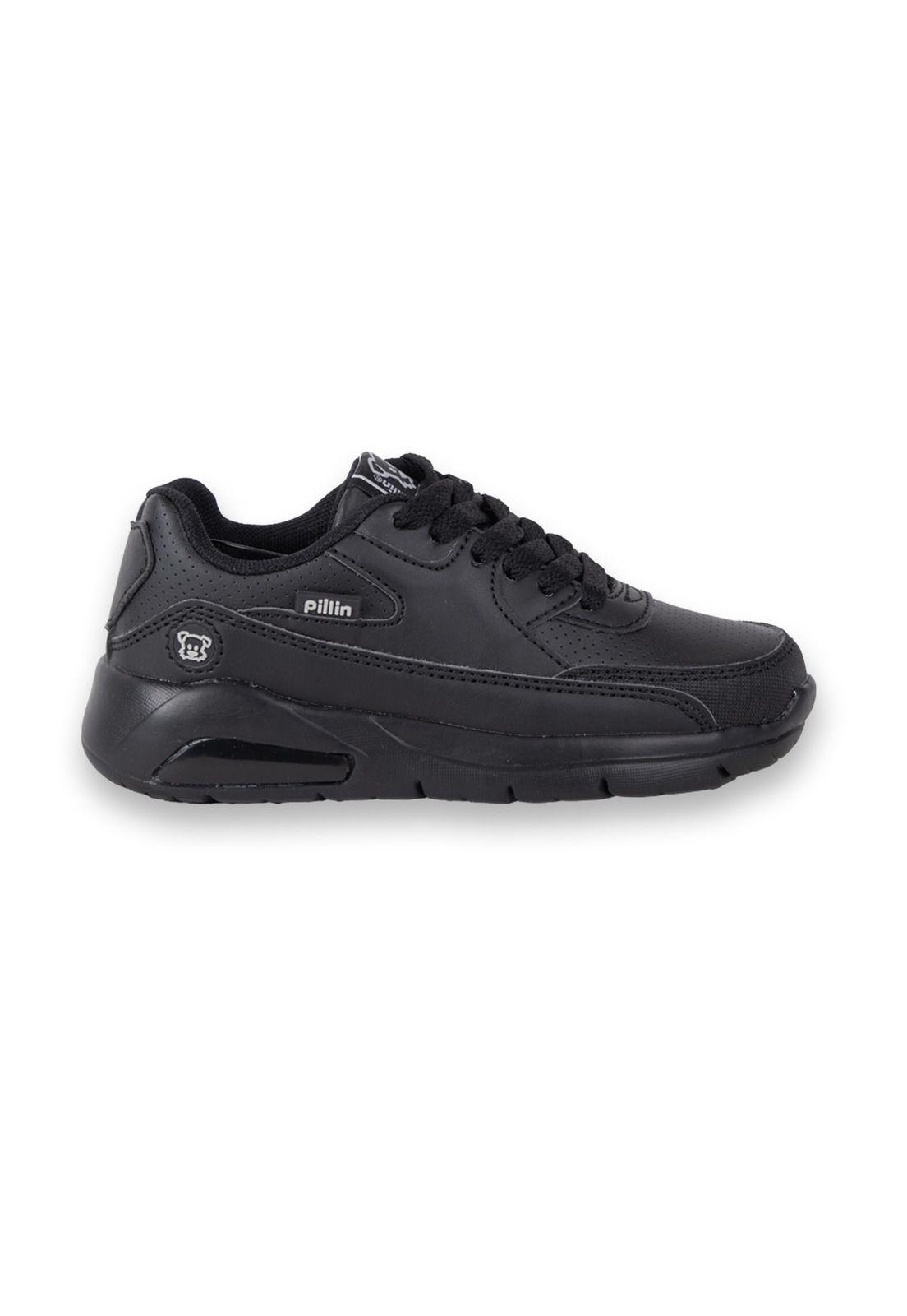 Zapatillas Luces Unisex Negro Pillin (PZA704-24NEG)-2