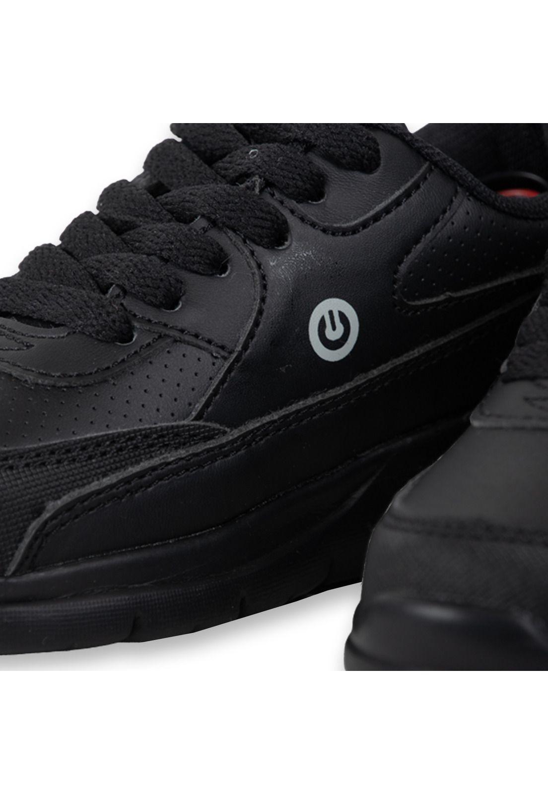 Zapatillas Luces Unisex Negro Pillin (PZA704-24NEG)-4