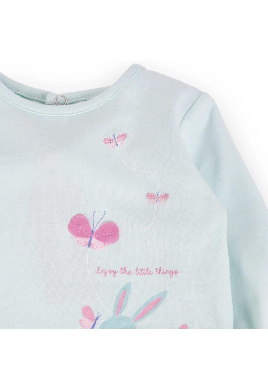 Polera Bebé Niña Agua Pillin (PVA619-24AQU)-1