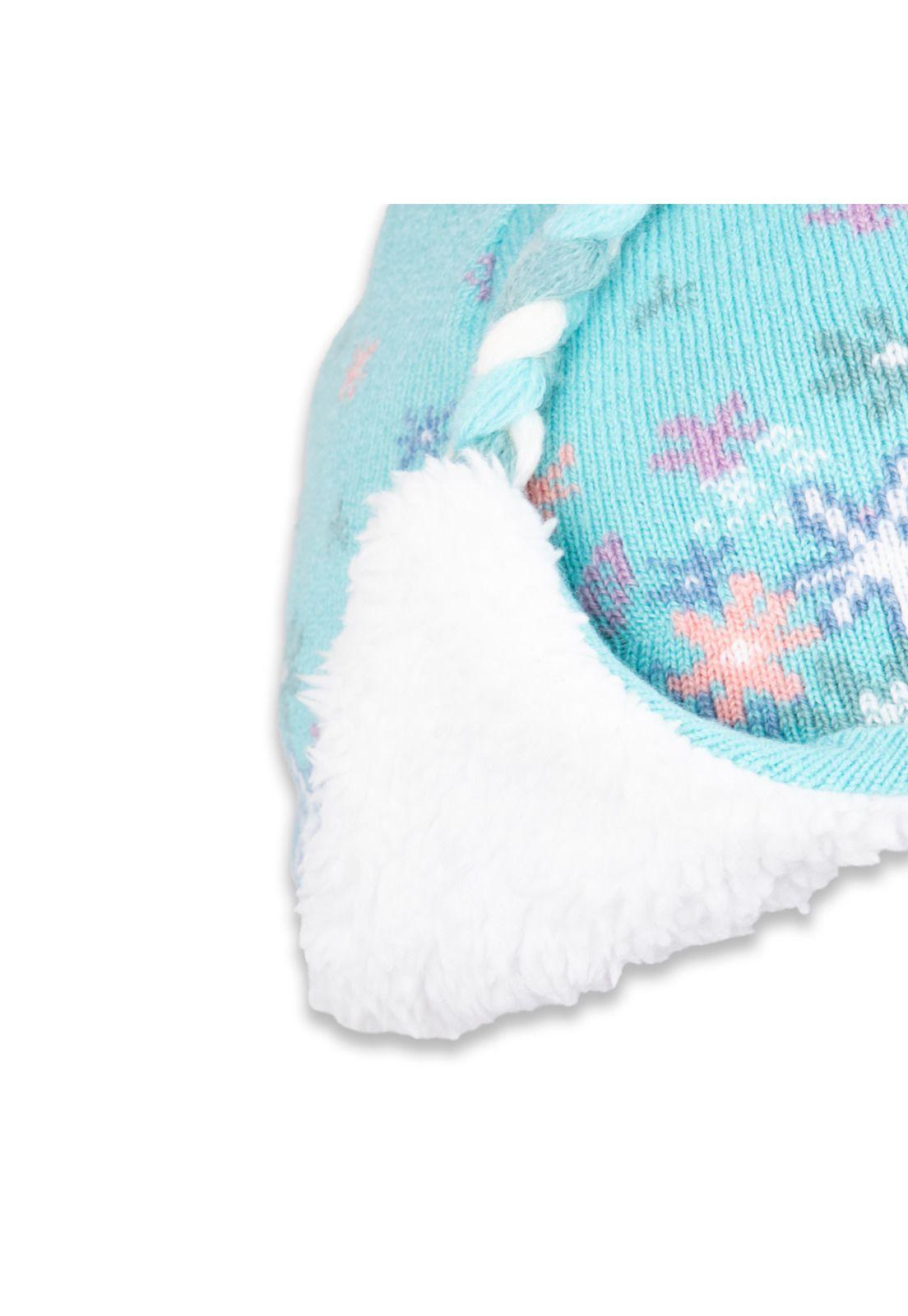Gorro Bebé Niña Turquesa Pillin-3