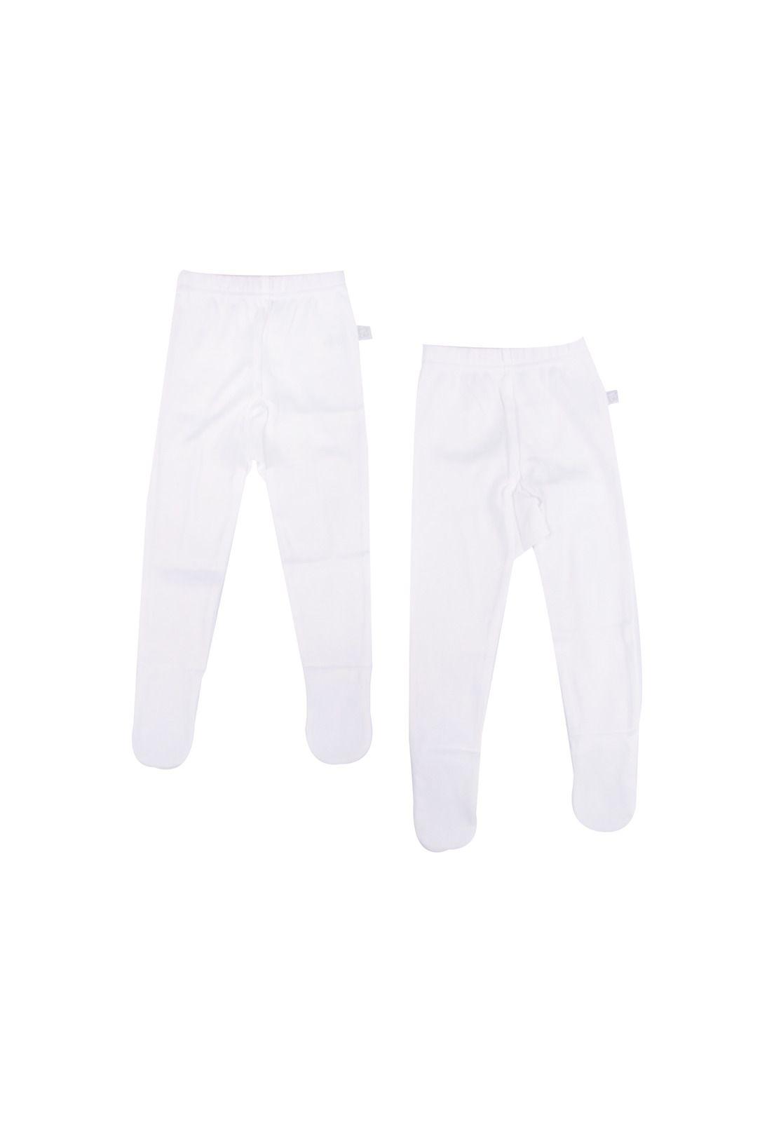 Set Panty 2 Pzas Bebe Niño Blanco Pillin-0