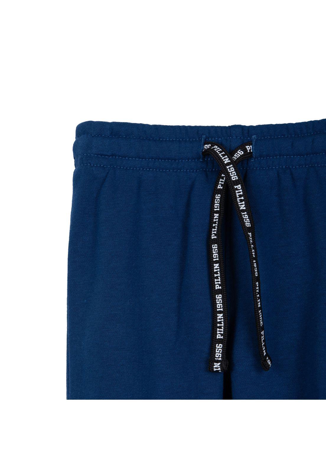 Buzo Bebé Niño con Capucha Azul Pillin-3