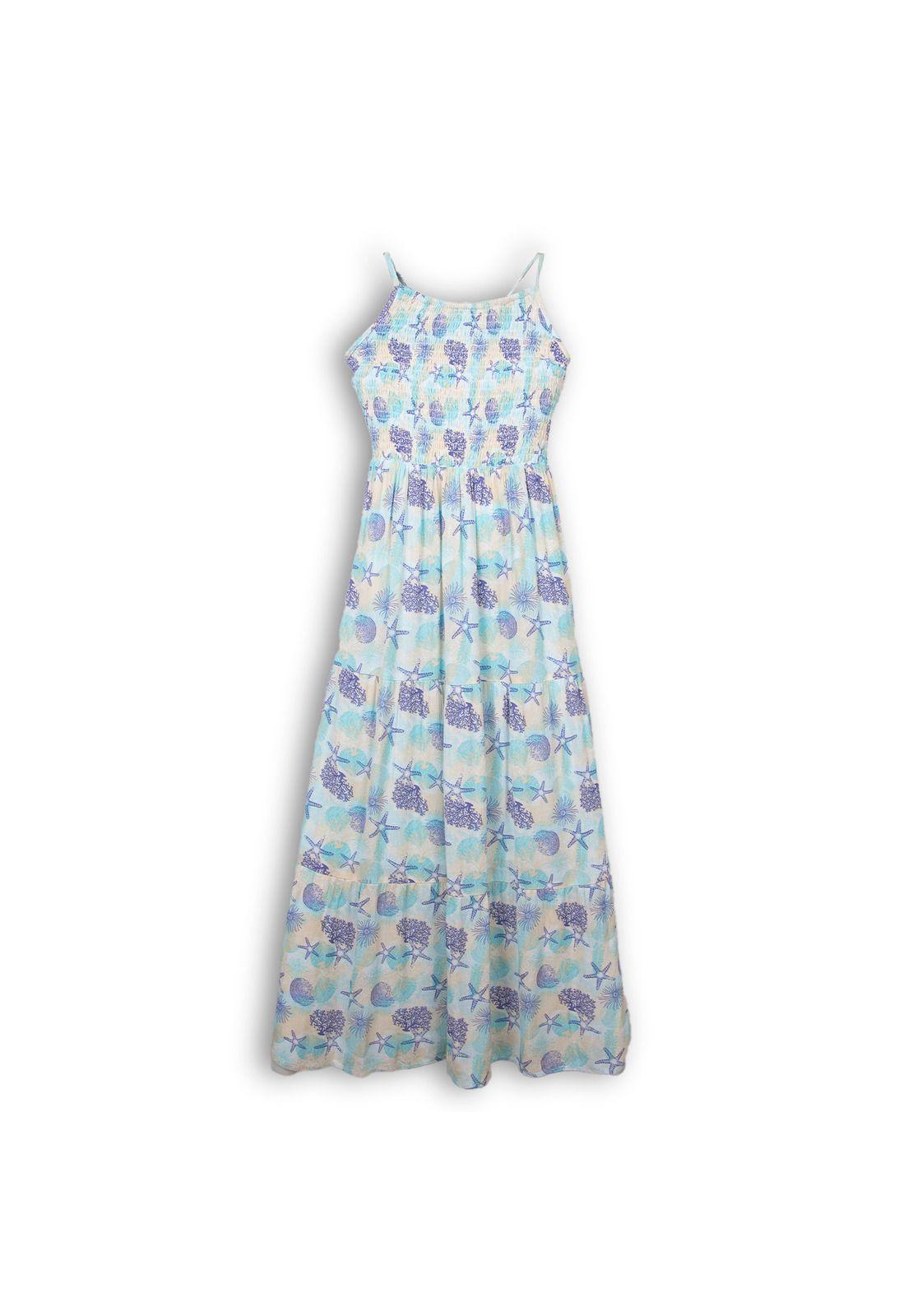 Vestido Niña Azul Pillin (TVC813-25AZU)-0