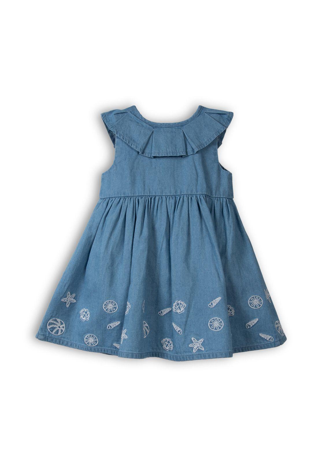 Vestido  Niña Celeste Pillin (PVC740-25CEL)-0