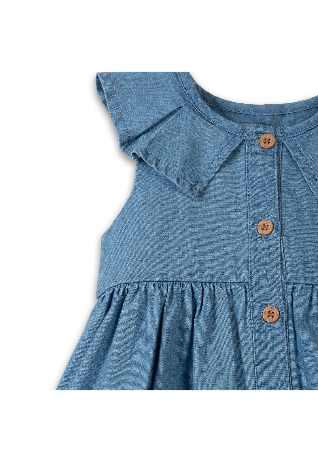 Vestido  Niña Celeste Pillin (PVC740-25CEL)-3