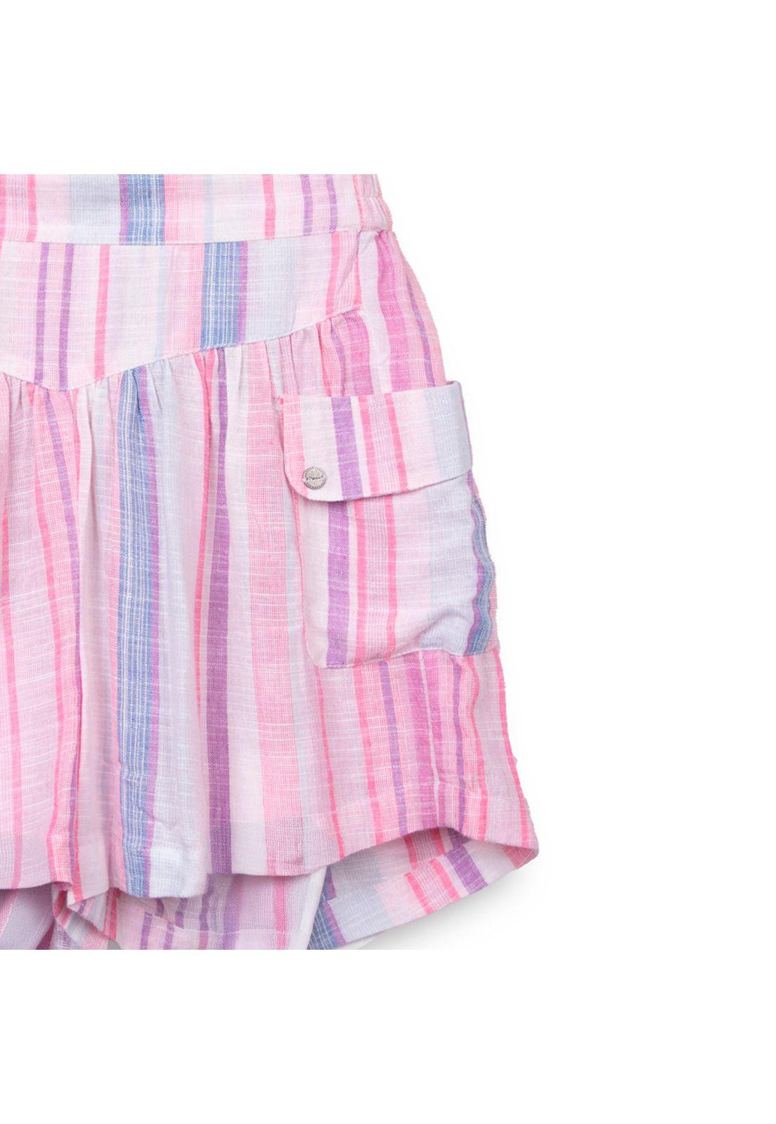 Short Niña Fucsia Pillin (PVC848-25FUC)-2