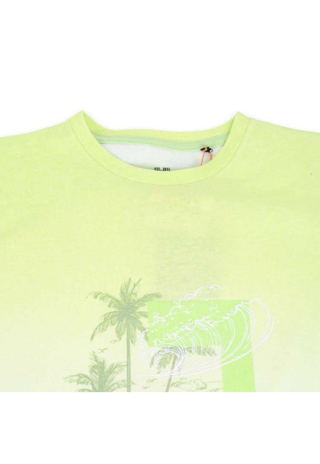 Polera Niño Verde Pillin-1
