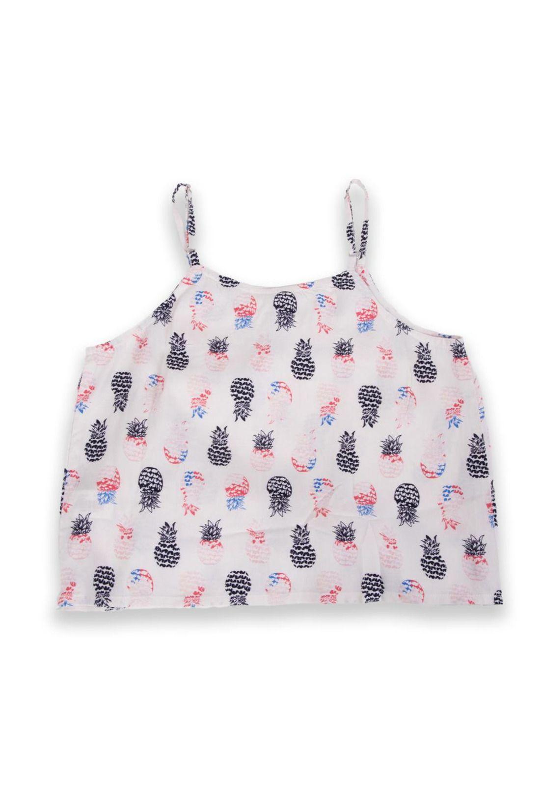 Polera Niña Blanco Pillin-2