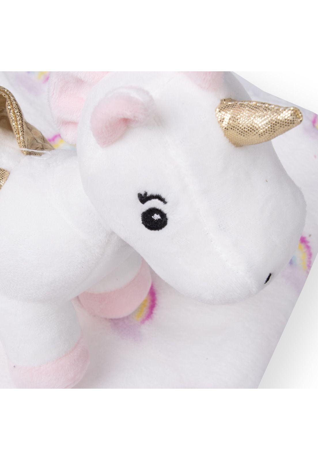 Peluche con manta Unicornio Pillin (PRW153BCO)-2