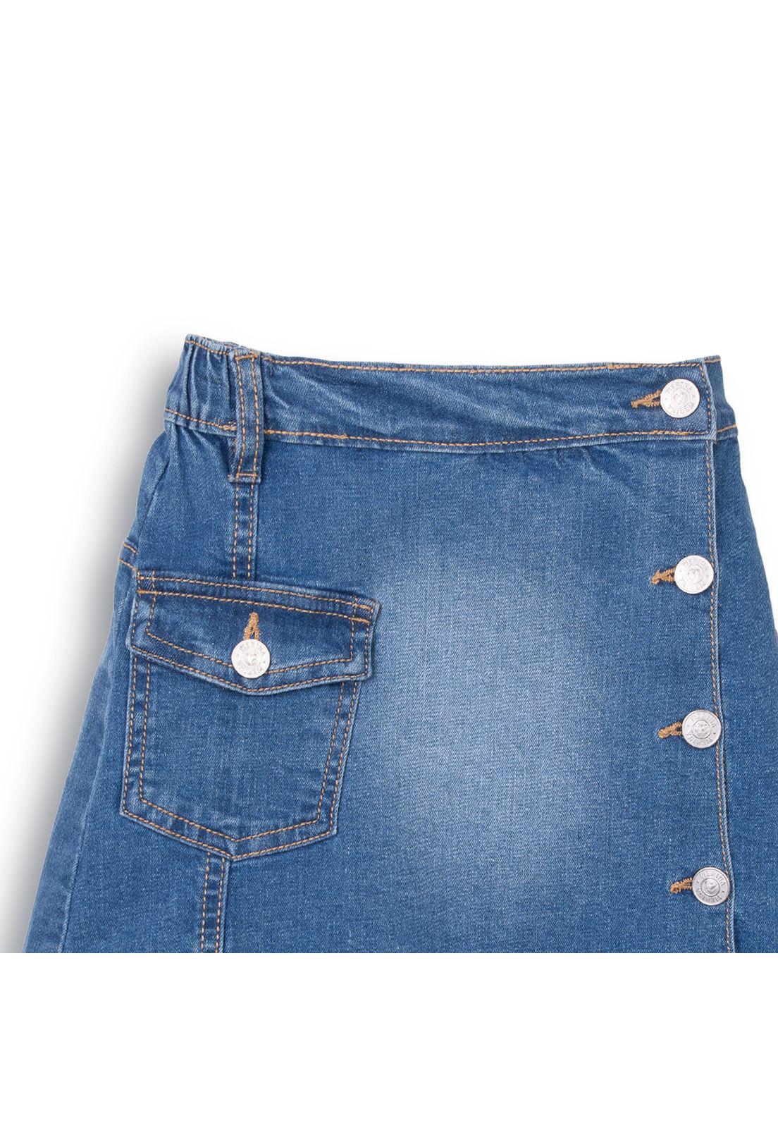 Falda Niña Denim Pillin (PVC743-25DEN)-2
