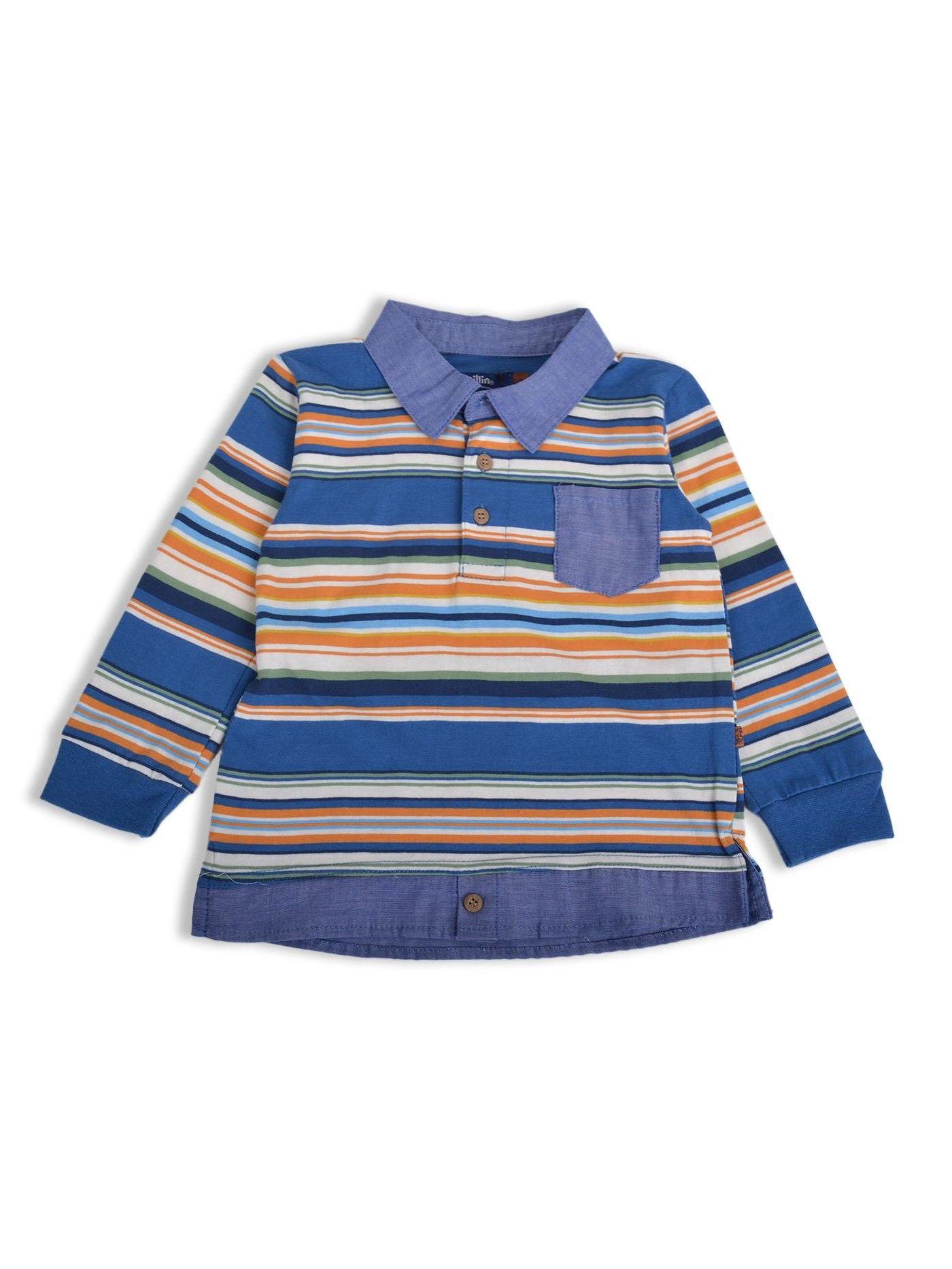 Polera Bebé Niño Azul Pillin (PVZ620-24AZU)-0
