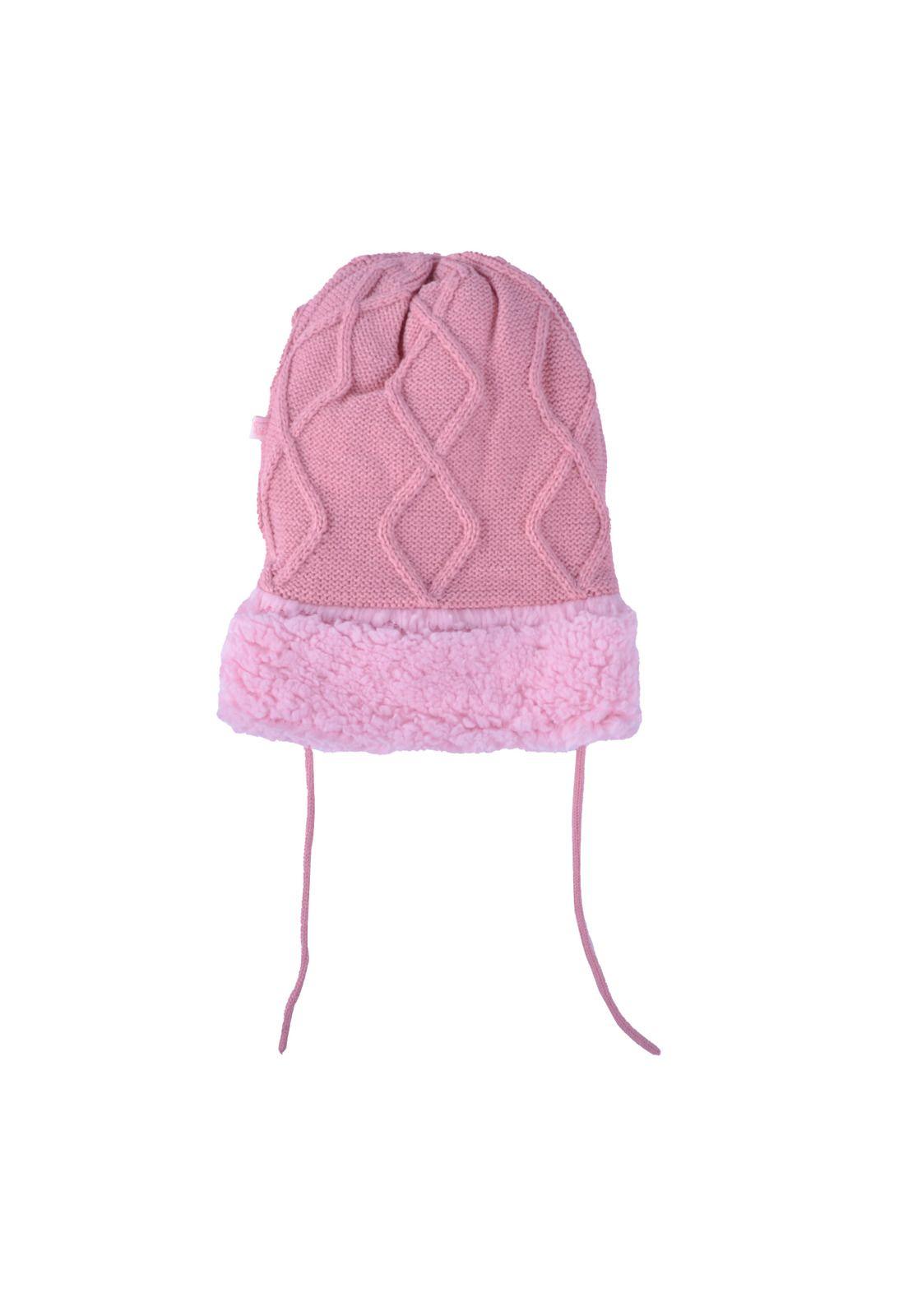 Gorro Bebé Niña Naranja Pillin-1