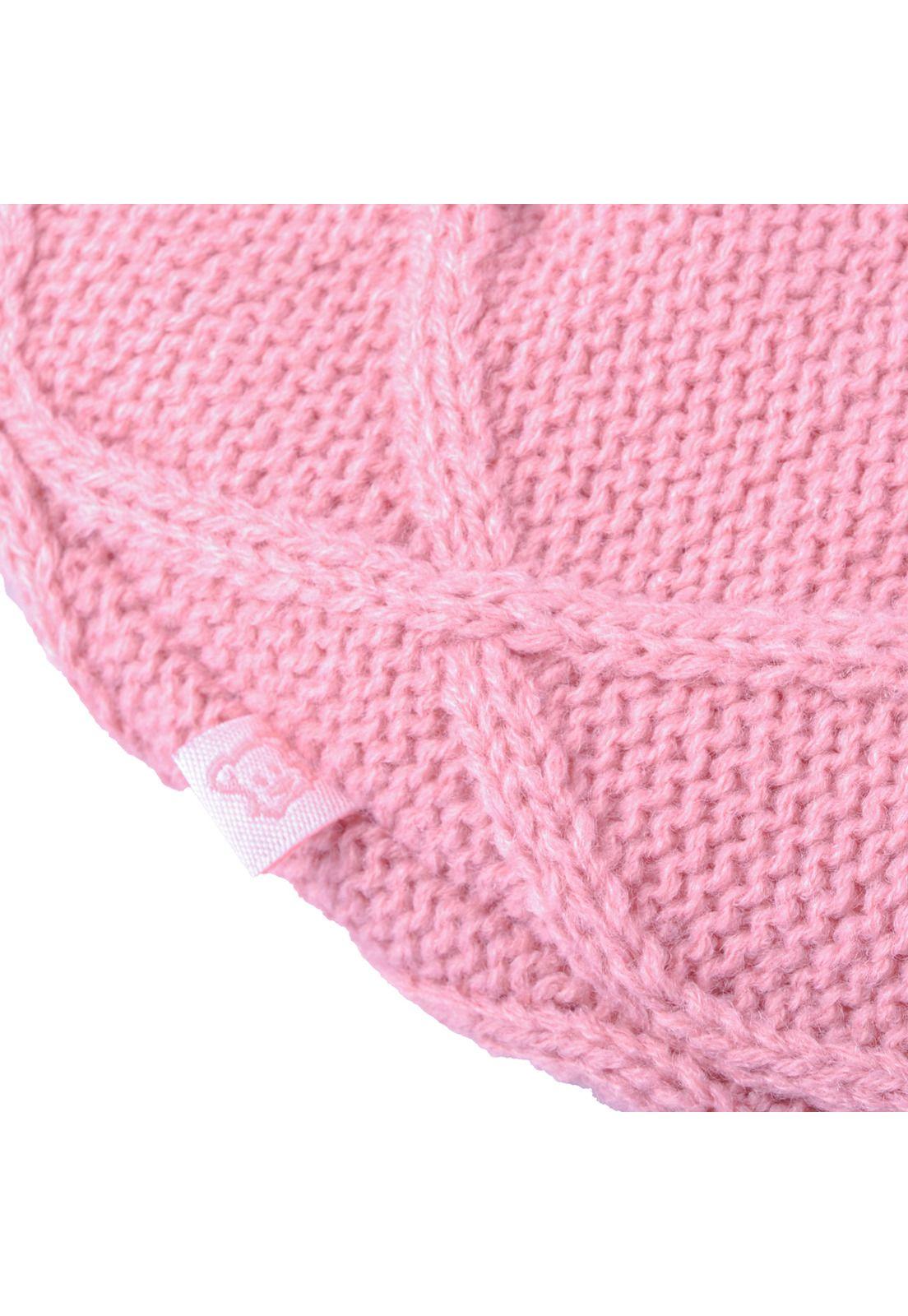 Gorro Bebé Niña Naranja Pillin-2