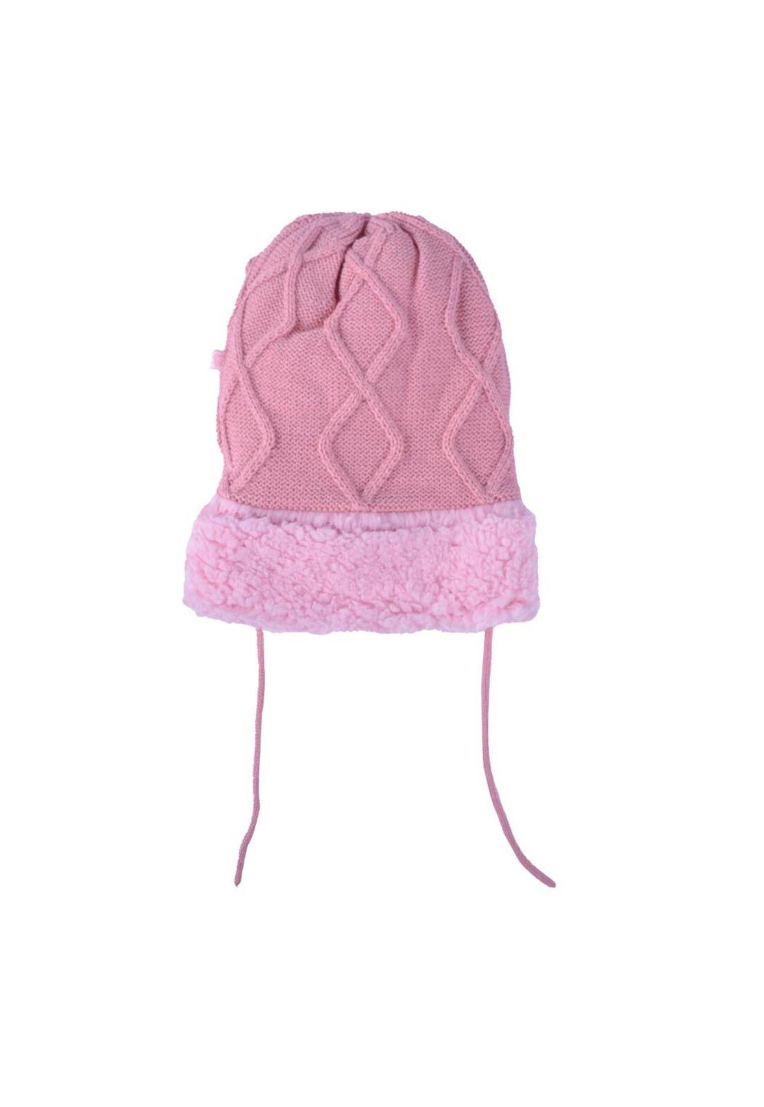 Gorro Bebé Niña Naranja Pillin-0