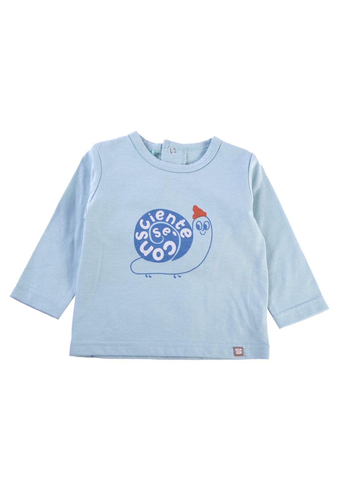 Polera Sustentable Bebé Niño Verde Pillin-1