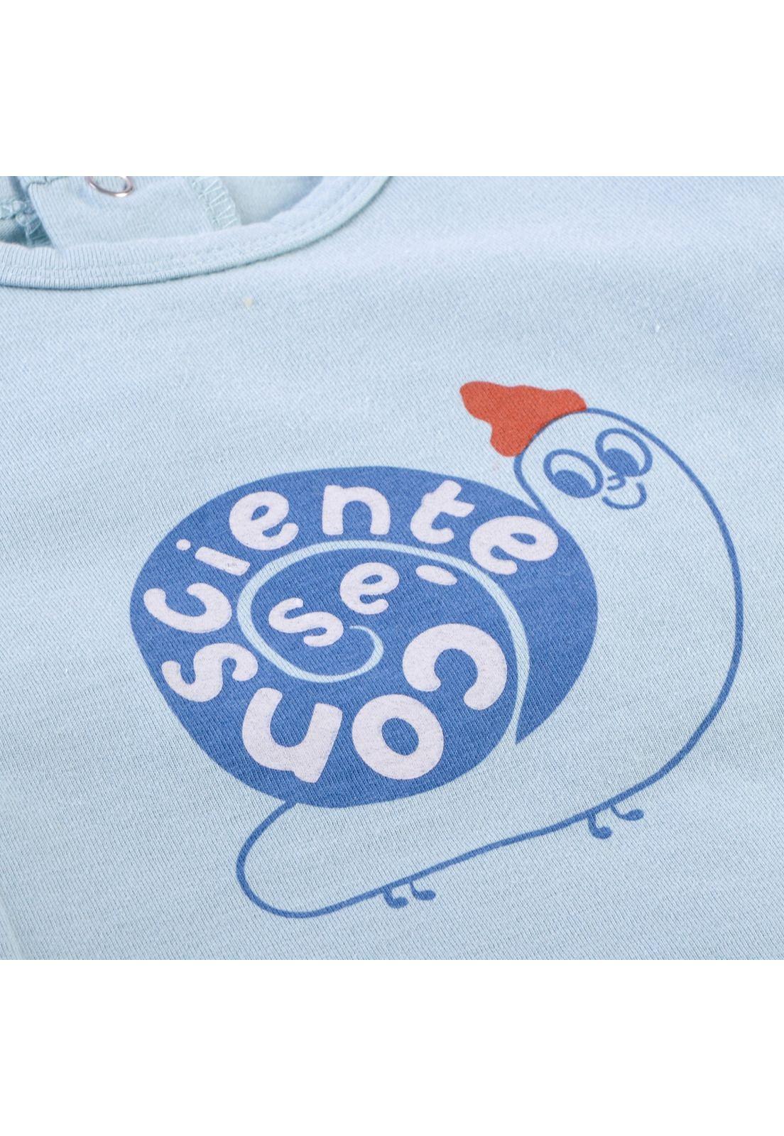 Polera Sustentable Bebé Niño Verde Pillin-2