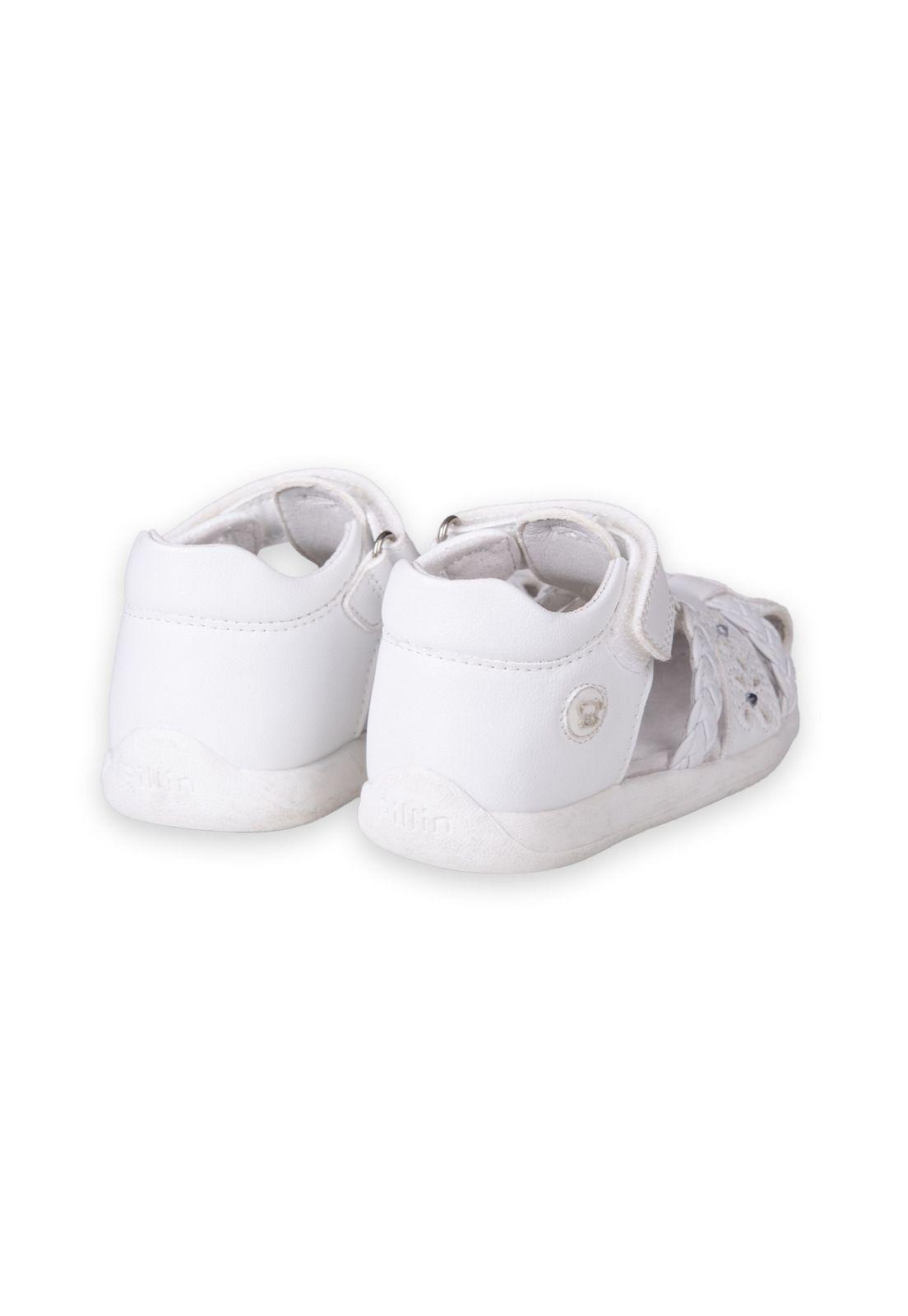 Sandalias Bebé Niña Blanco Pillin (PZC415-25BCO )-2