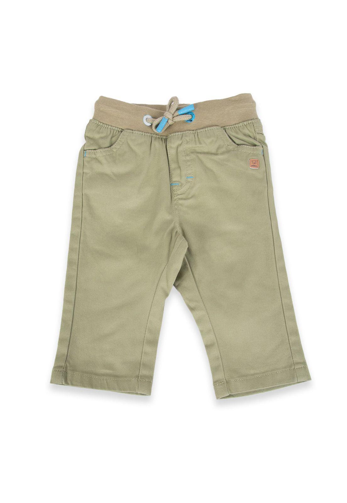 Pantalón Bebé Niño Verde Pillin (PVA802-24VER)-0
