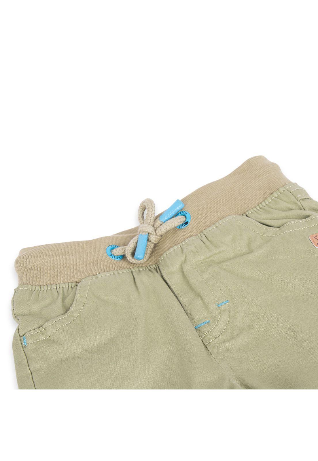Pantalón Bebé Niño Verde Pillin (PVA802-24VER)-1