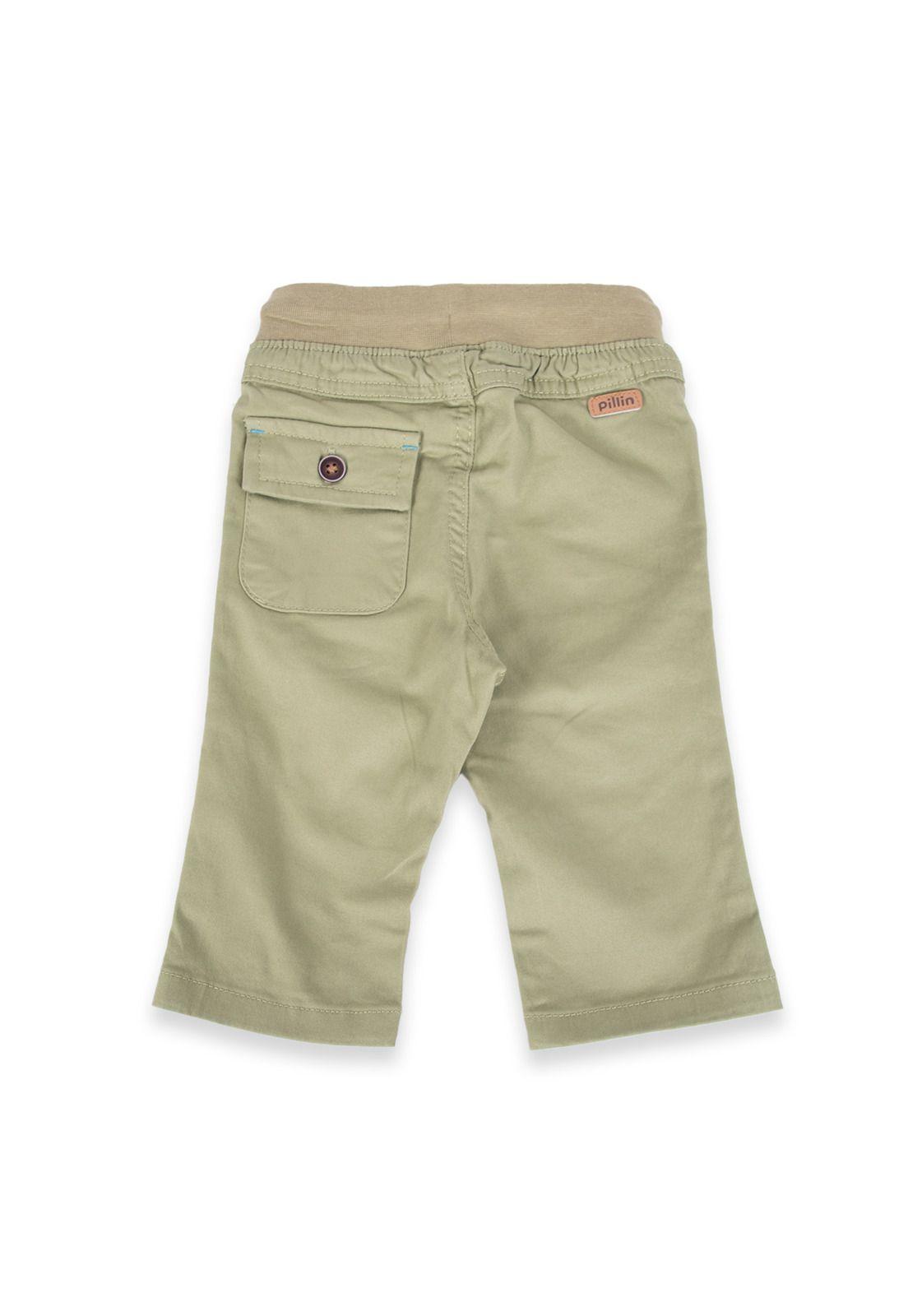 Pantalón Bebé Niño Verde Pillin (PVA802-24VER)-2